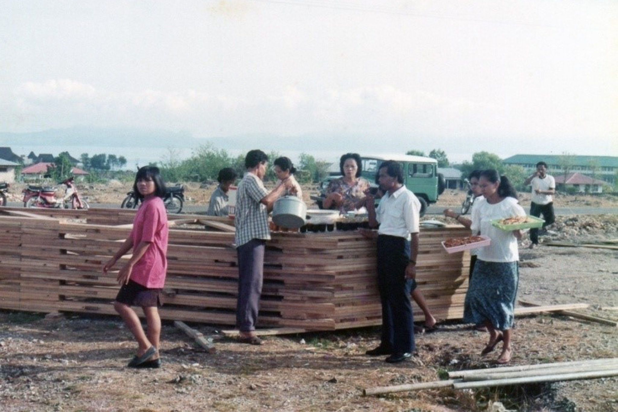 Kebersamaan dalam Pembangunan Gedung Kebaktian (4)