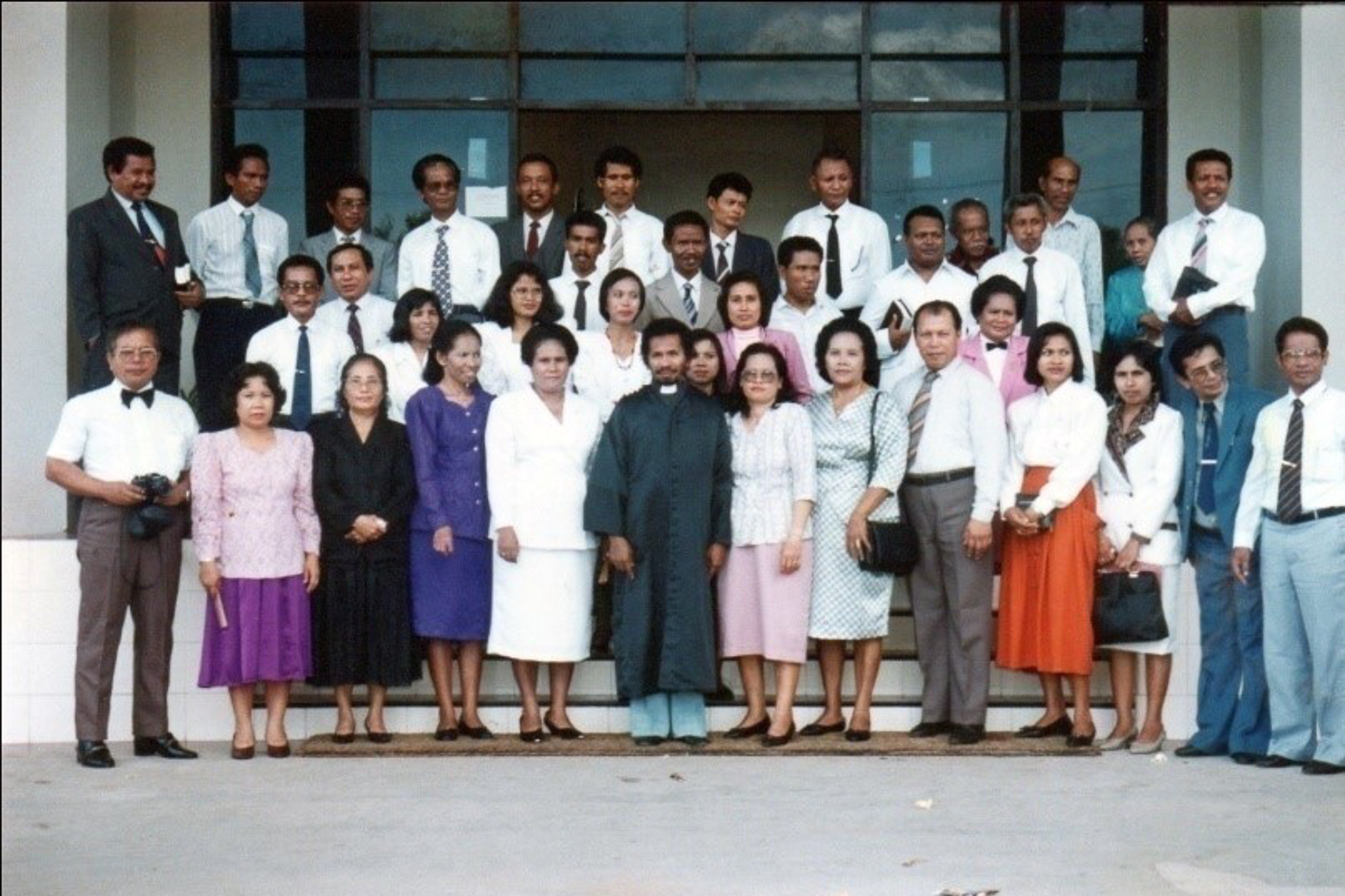Majelis Jemaat bersama Pdt. Drs. Yesaya Sabuna, M.Si.