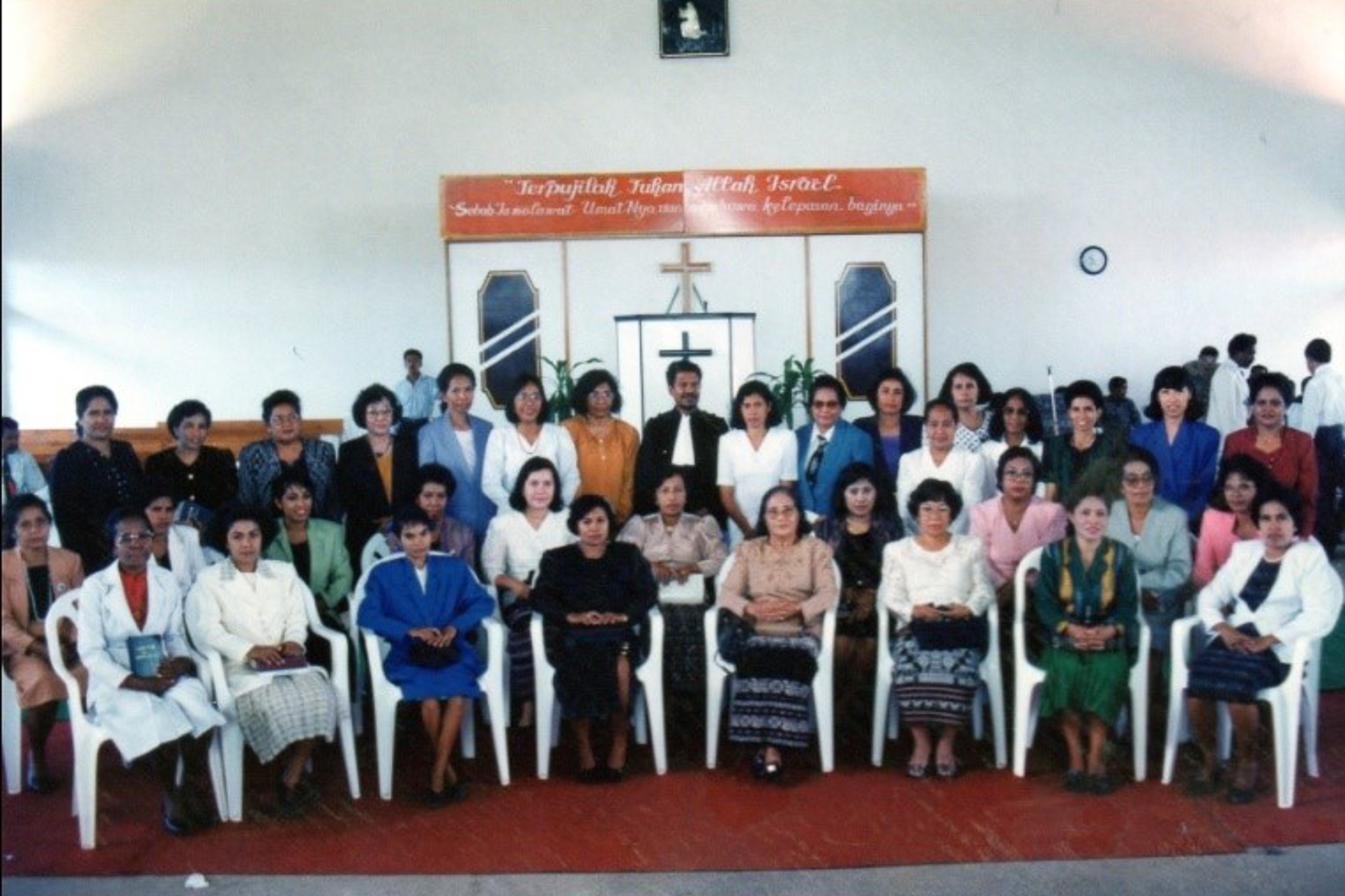 Majelis Jemaat bersama Pdt. Mesakh J. Karmany, S.Th.